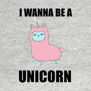 Alpaca Unicorn T-Shirt